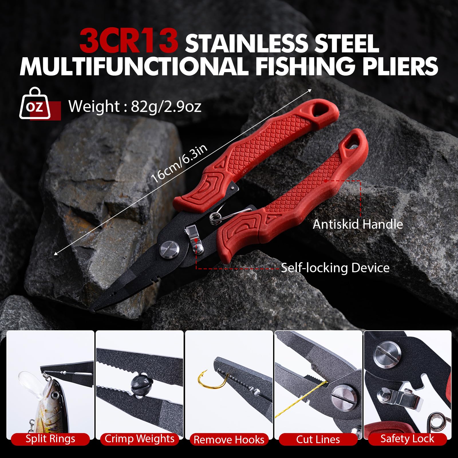 고투어 낚시 액세서리: 낚시용 플라이어, 물고기 입을  - Fishing Equipment Price 리뷰 및 가격