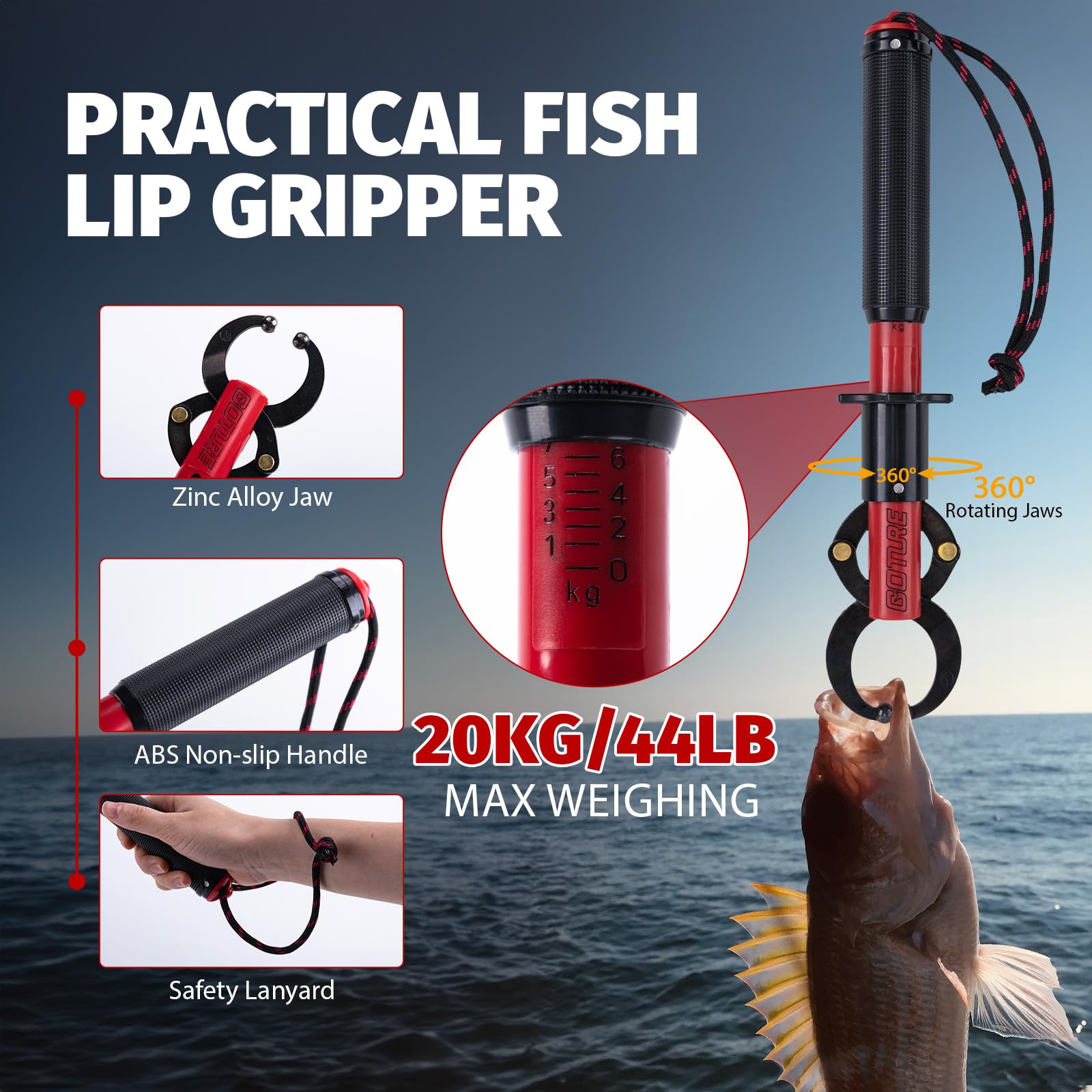 고투어 낚시 액세서리: 낚시용 플라이어, 물고기 입을  - Fishing Equipment Price 리뷰 및 가격