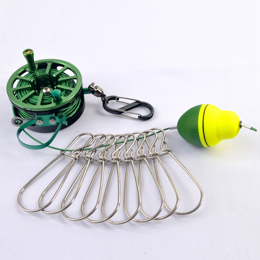 낚시 스트링거 스테인리스 스틸 낚시 잠금 버클, 릴 포 - Fishing Equipment Cheap 리뷰 및 가격