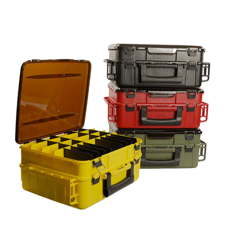 휴대용 이중층 낚시 도구 상자, 루어, 훅, 도구를 위 - Fishing Equipment Price 리뷰 및 가격
