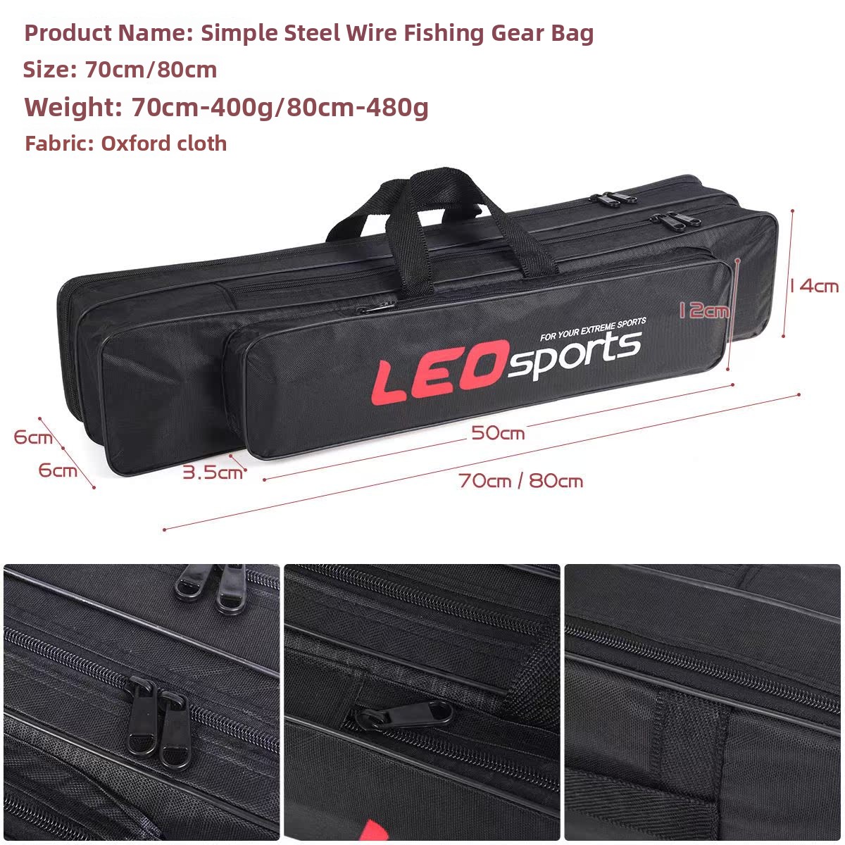 레오 낚시용품 이중 레이어 스틸 와이어 낚싯대 가방 캠 - Fishing Equipment Brands 리뷰 및 가격