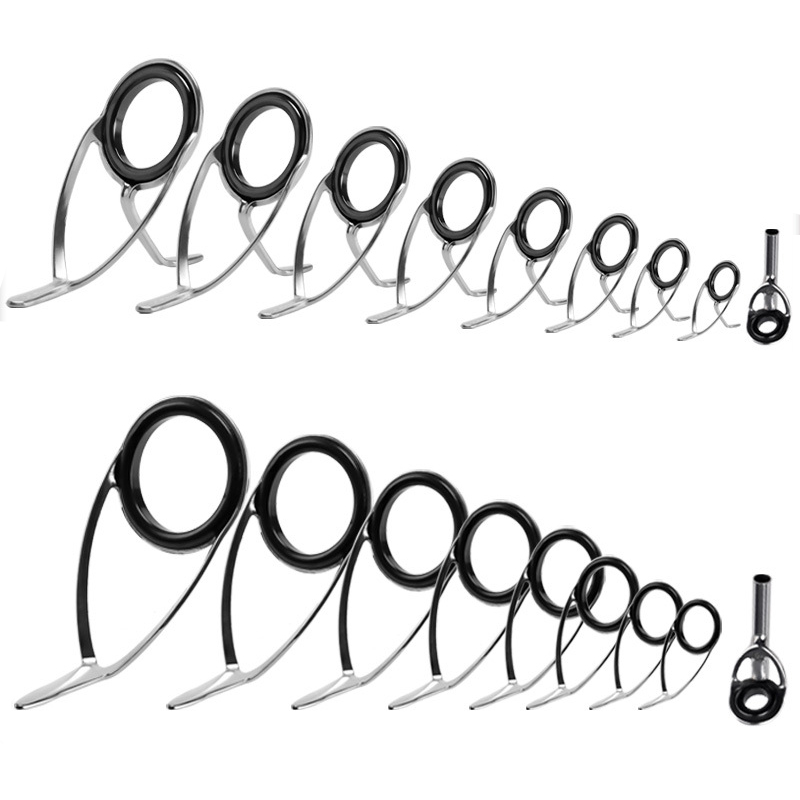 9Pcs 낚싯대 가이드 링 수리 키트 세라믹 링 스피닝 - Fishing Equipment Cheap 리뷰 및 가격