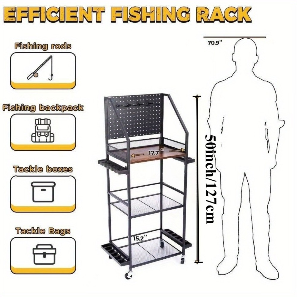 차고용 낚싯대 홀더, 페그보드 후크가 있는 12개 낚싯 - Fishing Equipment Carp 리뷰 및 가격